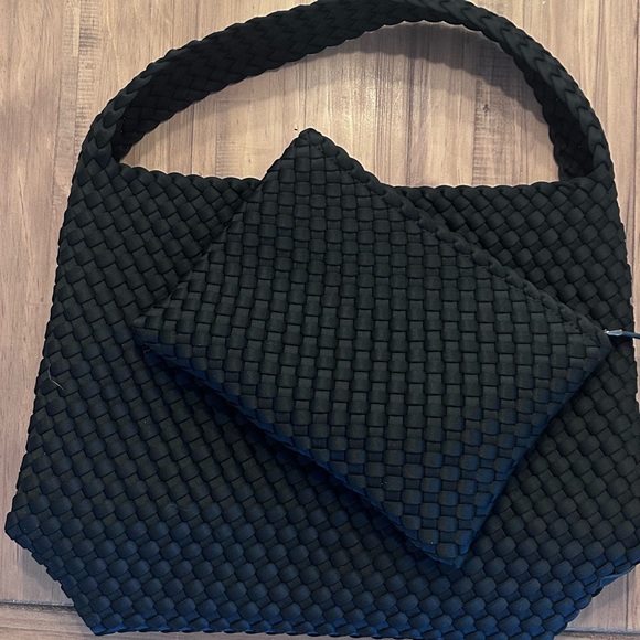 Naghedi Nomad Medium Hobo Onyx Black like new - Picture 6 of 8